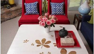Diy Round Coffee Table Ideas Painted Furniture