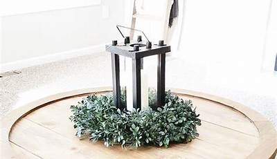 Diy Round Pedestal Coffee Table