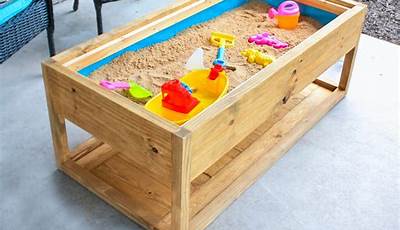 Diy Sandbox Coffee Table