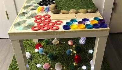 Diy Sensory Table From Coffee Table