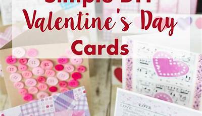 Diy Valentine's Day Cards For Friends
