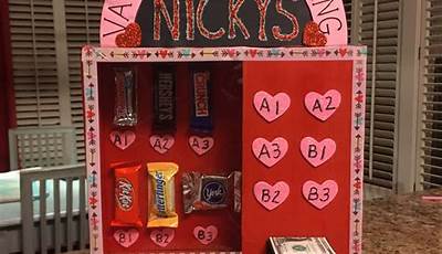 Diy Valentine's Day Vending Machine