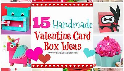 Diy Valentine Card Box Ideas