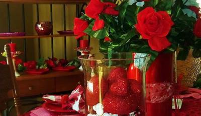 Diy Valentine Table Decorations