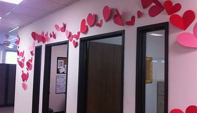 Diy Valentines Office Decor