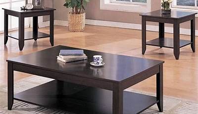 Do End Tables Have To Match Coffee Table