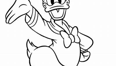 Donald Para Imprimir Y Colorear