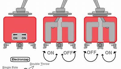 Double Pole Double Throw Switch Circuit Diagram