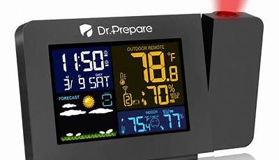 Dr Prepare Projection Weather Clock Manual