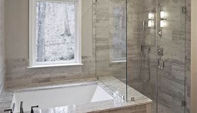 Drop In Tub Next To Shower Ideas