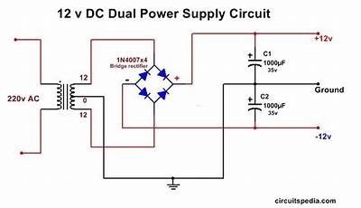 Dual Dc Power Supply Circuit Diagram