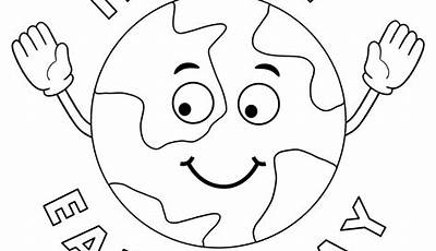 Earth Day Coloring Pages Printable