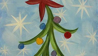 Easy Christmas Paintings For Mom