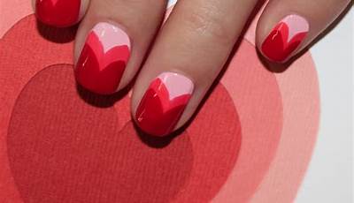 Easy Valentines Nails Tutorial