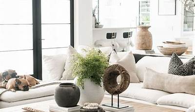 Elegant Boho Living Room Coffee Tables