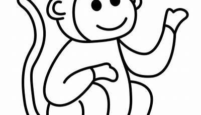 Emojis Del Mono Para Colorear E Imprimir