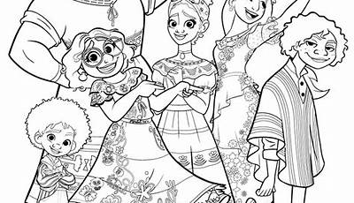 Encanto Coloring Pages Printable