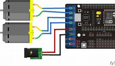 Esp 12E Motor Shield Schematic