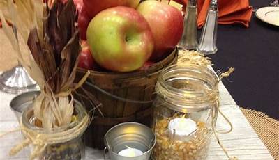 Fall Apple Centerpieces For Table