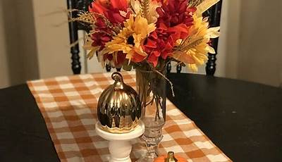 Fall Centerpieces For Table Dollar Store Simple