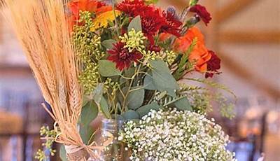 Fall Centerpieces Wedding Table Decor