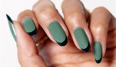 Fall Color Nails Green