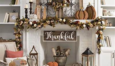 Fall Decor Ideas For The Home Fireplace