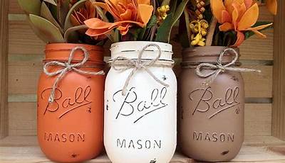 Fall Decor Ideas For The Home Mason Jars