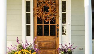 Fall Enclosed Porch Decor