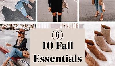 Fall Esencials Outfits