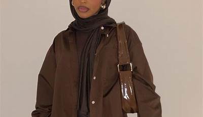 Fall Fits Aesthetic Hijabi