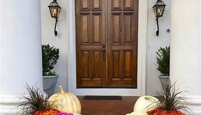 Fall Front Porch Ideas With Mums