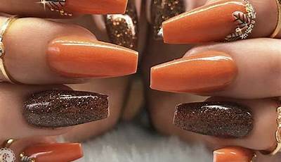 Fall Nail Color Acrylic