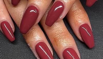 Fall Nail Colors For Brown Skin