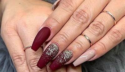 Fall Nail Colors Maroon