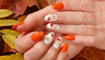 Fall Nail Designs Round