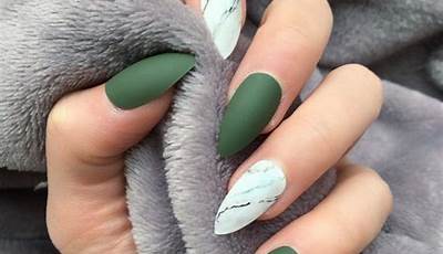 Fall Nail Inspo Green