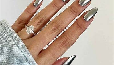 Fall Nail Inspo With Chrome
