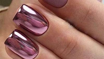 Fall Nails 2023 Color Trends Chrome