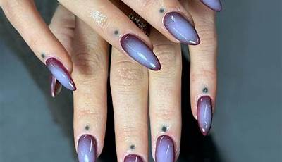 Fall Nails 2023 Trends Purple