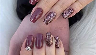 Fall Nails Brown