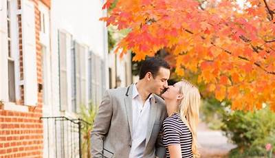 Fall Outfits Engagement Photos