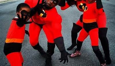 Family Halloween Costumes Black People