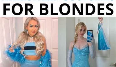 Family Halloween Costumes Blonde