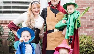 Family Halloween Costumes Sleeping Beauty