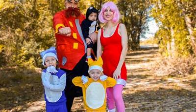 Family Halloween Costumes Sonic