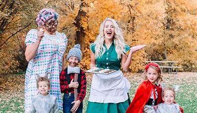 Family Halloween Costumes With Baby Red Riding Hood
