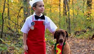 Family Halloween Costumes With Toddler Puppy