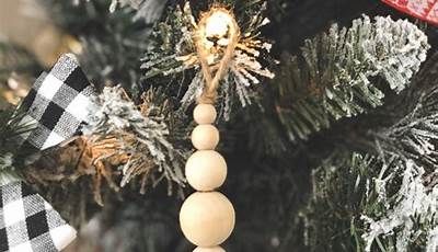 Farmhouse Christmas Ornaments To Make