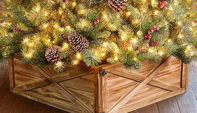 Farmhouse Christmas Tree Collar